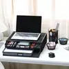 Porta Lapiceros de Metal Simple al por Mayor Cubo para Clips de Papel Caja de Almacenamiento de Hierro para Escritorio Cubo de Almacenamiento para Papelería y Pinceles de Maquillaje Cesta para Artículos Varios
