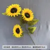 Flores de Casamento Amarelas Falsas Flores para Caminho de Palco Arranjo de Noivado Flores de Chão Decoração de Casa Enfeites de Flores Artificiais