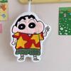 Toalla de Mano Sanrio Terciopelo Coral Absorbente de Agua Secado Rápido Toalla de Mano Crayon Shin-Chan Toalla de Mano Colgante Venta al Mayoreo