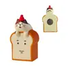 Ímã de Geladeira Gato Japonês Zakka de Mercearia Decorações Artesanais Fofas Pão Loja de Café Decoração Pequenos Enfeites de Resina