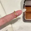 Anillo de Diseño Único Luna Estrellada Microincrustado para Mujer, Color Dorado con Diamantes Finos, Diseño Abierto Ajustable, Adecuado para Uso Diario, Apilable, Joyería Versátil