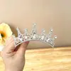 Peine para el cabello de niños, accesorio de corona, tocado de boda para estudio fotográfico, peine para el cabello con pedrería, accesorio para el cabello, corona de princesa de perlas al por mayor