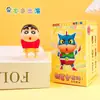 Chaveiro Pingente Autêntico Desenho Animado Shin-Chan Super-Homem Dinâmico Carro Chaveiro Boneca Fofa para Bolsa Decoração