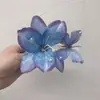 Atmósfera Estilo Vacaciones de Verano Dulce Simulación Magnolia Pasador Pasador Accesorios para el Cabello Pinza Lateral Foto Flor para la Cabeza Playa Flor en el Cabello Flor
