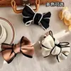 Nuevo tocado de alta gama con lazo, horquilla de disco, pinza para el pelo de tela, pinza para la cabeza con forma de tiburón, accesorios para el cabello para mujer
