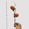 Nova Maçã Laranja Romã Laranja Pêssego Simulado Quinta Geração Fruta Limão Abóbora Balde de Bênção Caseiro de Ano Novo Acessórios para Arranjo de Flores