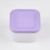 Mini Marmita Caixa Pequena Marmita Grau Alimentício Micro-ondas Caixa de Suplemento Alimentar Crisper de Frutas de Silicone