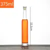 Garrafas de Vidro para Bebidas Destiladas Domésticas 375ml 750ml Garrafas de Vidro para Vinho de Frutas Garrafas para Vinho de Gelo Garrafas para Enzimas Garrafas de Vinho