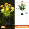 Luzes de Solo Flor de Lótus Solar para Jardim, Luzes de Atmosfera de Flores Vermelhas, Rosas, Amarelas e Roxas, Luzes de Gramado Impermeáveis para Exterior, Venda Direta do Fabricante