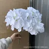 Flores Artificiales, Ramo de Hortensias de 5 Cabezas, Verano Interminable, 27 Piezas, Materiales Florales para Decoración de Bodas y Hogar, Flores de Cinco Cabezas