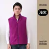 Chaleco de voluntario grueso con forro polar ropa de trabajo invierno supermercado chaleco rojo chaleco actividad promocional ropa de trabajo hombres