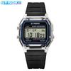 Artículos de Fábrica Synoke Reloj Digital Retro Clásico Cuadrado Pequeño Reloj Deportivo para Estudiantes Diseño Ligero y Delgado En Stock