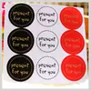 Etiquetas Adesivas para Folhas de Chá, Adesivos, Etiquetas Coloridas Adesivas, Produção de Marcas Registradas com Logo Transparente, PVC