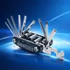 Nuevo Set Multifuncional de Destornilladores Plegables Llave de Boca Combinada Hexagonal para el Hogar Herramientas de Combinación para Reparación