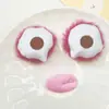 Pompons de Pelúcia em Estoque com Boca de Salsicha 3D e Olhos Grandes Acessórios DIY para Sapatos, Chapéus, Acessórios de Cabelo, Bolsas, Decorações e Acessórios de Roupa