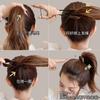 Cuerda para el Cabello de Peluca de Alta Elasticidad Duradera Versátil Anillo para el Cabello Anillo Intestinal Pequeño Cuerda para el Cabello de Cola de Caballo Adorno para la Cabeza de Mujer Banda de Goma Accesorios para el Cabello