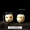 Peça de escultura em noz de marfim Pixiu leão desperto contas de barril Wengwan pulseira colar joias DIY feitas à mão acessórios vendas diretas de fábrica