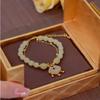 Pulsera Pacífica y Elegante Pulsera Retro para Mujer 2025 Lujo Ligero Pulsera para Mamá Regalo de Cumpleaños Novia