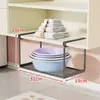 Estante para lavabo de baño bajo lavabo, organizador de lavabo colgante para inodoro, estante de almacenamiento para lavabo