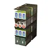 Gabinete Estante para Almacenamiento de Película en Rollo Estante de Almacenamiento Compartimentado Gabinete Suministros de Cocina Estante en Capas Artefacto Ahorrador de Espacio