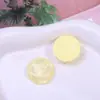 Parche de Resina Asimétrico Redondo Color Dopamina Hielo-Transparente DIY Pasador de Pelo Pasador de Pelo Tocado Cadena para Teléfono Móvil Flor para Zapatos Accesorios