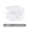 Caixa de Armazenamento de Comida para Bebê de Grau Alimentício Selada Hermeticamente com Tampa Portátil Espessa Mini Caixa de Frutas para Viagens ao Ar Livre