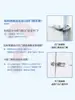 1178 cerradura de puerta de cámara frigorífica de acero inoxidable manija de cerradura de puerta de congelador convexa cerradura de horno industrial cerradura de puerta de horno cerradura de cámara de hielo