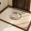 Tapetes de Entrada Estilo Chinês, Tapetes Especiais para Portas de Entrada, Tapetes Transparentes Laváveis e Limpáveis, Tapetes de Chão Domésticos Cortáveis