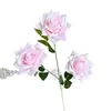 Rosa rosa hortensia boda flores artificiales arreglo de escena arreglo floral arreglo floral DIY materiales para arreglos florales flores falsas