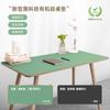 Tapete de Mesa de Cuero Antifouling de Silicona, Mantel, Escritorio de Escritura, Protección Ocular para Computadora, Tapete para Escritorio de Estudio de Niños, Anti-quemaduras y Aislante Térmico