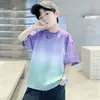 Camiseta Infantil de Manga Curta Dopamina de Verão para Meninos, Estilo Verão Cor Sólida Gola Redonda Manga Curta Uniforme Escolar de Bebê Camiseta Básica Tendência
