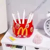 Caja de Almacenamiento Magnética para Pegatinas de Papas Fritas Estante de Refrigerador Pared de Cocina Organizador sin Taladro Caja para Entrada Mcdonald's