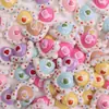 Juguetes de Comida Miniatura Simulada, Casas Pequeñas en Forma de Corazón, Accesorios para el Cabello DIY de Resina, Pinzas para el Cabello, Gomas para el Cabello, Parches, Decoraciones para Fundas de Teléfono y Accesorios