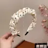 Diadema Retro Plisada Estilo Francés para Mujer, Diseño de Corona Alta para Hacer que el Rostro Parezca Más Pequeño, Antideslizante con Dientes, Accesorio para el Cabello Versátil y Elegante