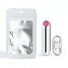 Vibrador de bala vibratório mais vendido transfronteiriço, vibração potente de 10 frequências, mini dispositivo de prazer próprio para mulheres, vibrador recarregável, atacado de brinquedo sexual adulto