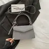 Bolsa Feminina Quadrada Pequena Tendência Estilo Coreano Personalizada para o Dia a Dia 2026 Novo Estilo Temperamento Moda Ombro Único Transversal de Mão para Mulheres