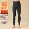 Pantalones térmicos cálidos de comercio exterior para hombre, pantalones finos de terciopelo sin costuras, leggings de ropa interior, pantalones casuales de otoño e invierno para hombre