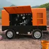 Compresor de Aire Kaisan Diésel/Eléctrico Móvil Tipo Tornillo Motor Yuchai Compresor para Minería en Stock en Chengdu