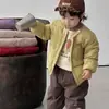 Conjunto de Jaqueta de Penas Quente Outono/Inverno para Bebês e Crianças Pequenas 2026 Novo Modelo para Meninos, Casaco Leve com 90% de Penas de Pato Branco