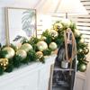 Enredaderas Decorativas Navideñas para Puertas, Paredes, Escaleras y Decoraciones de Ventanas de Hotel