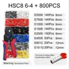 Alicate de Ferramenta Bloco de Terminais à Prova d'Água Hsc8 6-4 Conjunto de Terminais Tubulares Ve Terminal Europeu