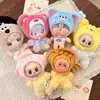 10cm Peluche Gorro Labubu Oso Autocrítico Universal Dibujo Animado Accesorio Creativo Gorro