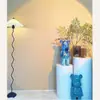 Fundo de sala de transmissão ao vivo material espesso fundo 3D estéreo fundo de cor quente fundo mukbang transmissão ao vivo 3D estéreo