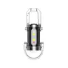 Linterna Mini Llavero Multifuncional con Gancho para Uso en Exteriores, Iluminación de Bolsillo, Linterna Foco