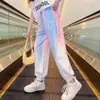 Pantalones de Hielo de Seda Anti-Mosquitos para Niñas Grandes Verano Delgados Nuevo Estilo Estilo Occidental Sueltos Deportivos Pierna Ancha Pantalones Cortos para Estudiantes y Niñas