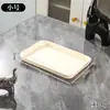 Bandeja de plástico rectangular para té para uso doméstico, adecuada para sostener tazas de agua, tazas de té, bocadillos, frutas, dulces y para servir platos grandes