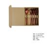 Vajilla de regalo personalizada Yfjy, 5 piezas, 10 piezas, cucharas de celebridades de Internet, cucharas de madera portátiles, tenedores de madera simples, cuchillos, tenedores y cucharas mixtos