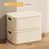 Caja de Almacenamiento Grande Gran Capacidad Miscelánea Snacks Almacenamiento de Juguetes Caja de Almacenamiento Cesta de Almacenamiento de Plástico para el Hogar con Tapa