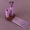 Conjunto de Pincéis de Maquiagem Mais Vendido Internacionalmente Pincel para Pó Pincel para Blush Pincel para Sombra Processamento Personalização Atacado no Local Fábrica Fonte