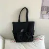 2026 Bolso Tote de Bloques de Color de Nuevo Estilo con Múltiples Bolsillos para Mujer, Bolso de Hombro de Nailon Casual de Gran Capacidad, Bolso para Viajes de Negocios al por Mayor